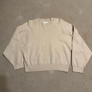 Beige Long Sleeve Sweater